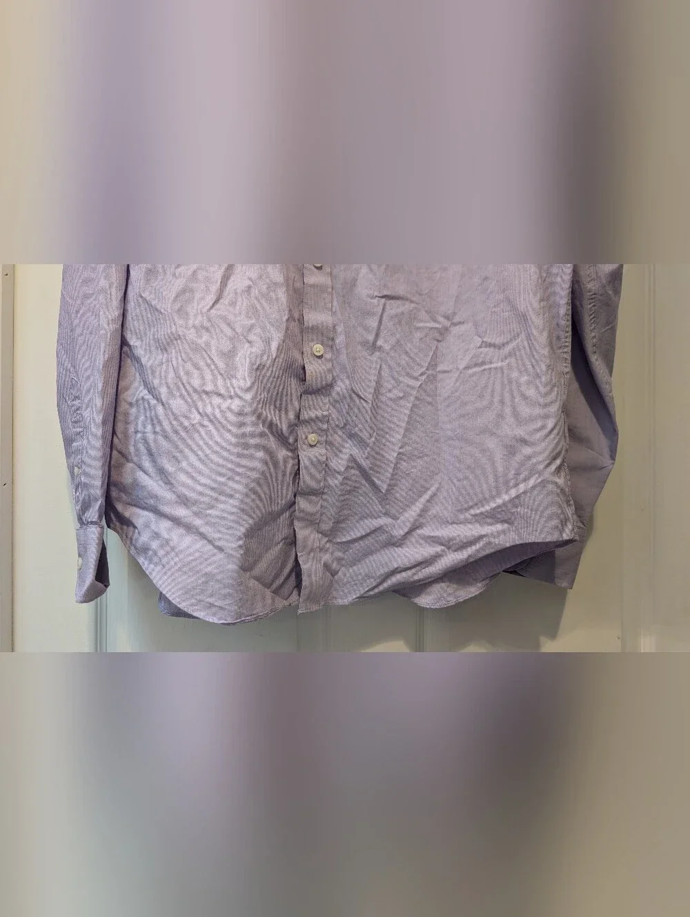 J.Crew Performance Mens Light Pastel Purple Slim Fit Button Down Shirt XXL cthny